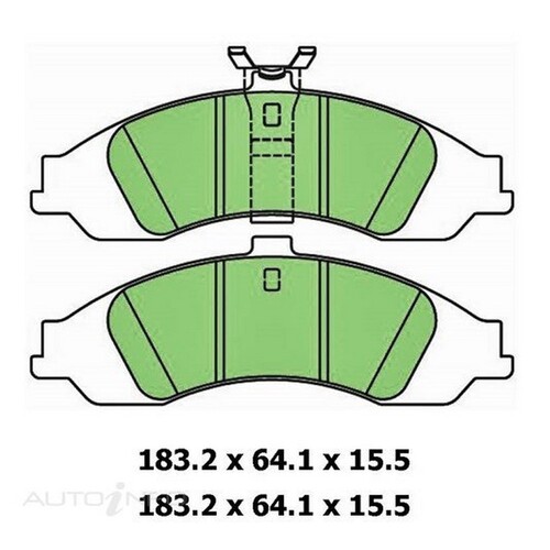 New Genuine PROTEX Brake Pad - Front #DB1331CP
