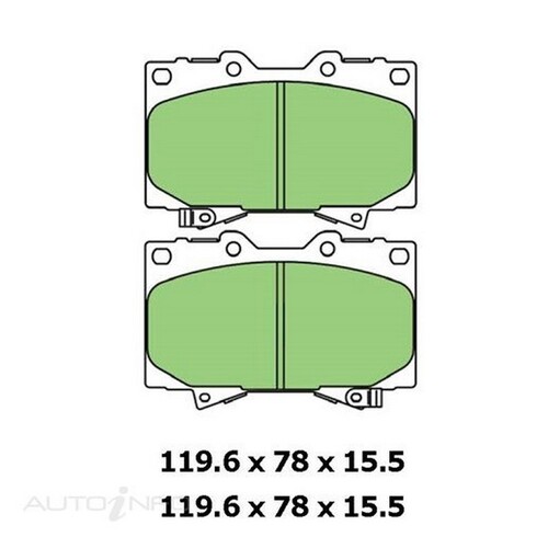 New Genuine PROTEX Brake Pad #DB1365F