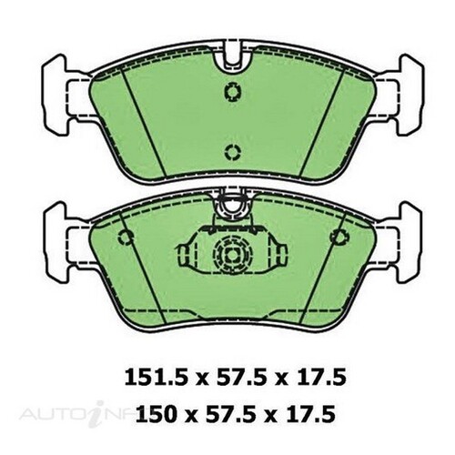 New Genuine PROTEX Brake Pad - Front #DB1414B