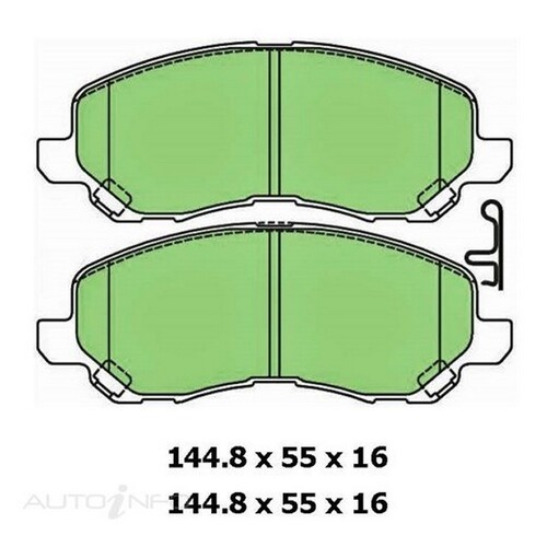 New Genuine PROTEX Brake Pad - Front #DB1441CP