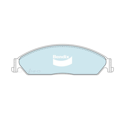 New Genuine BENDIX General CT Brake Pad #DB1473GCT