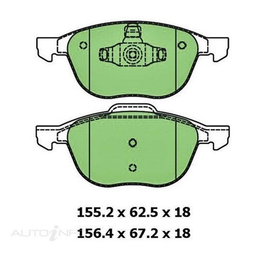 New Genuine PROTEX Brake Pad #DB1679UP