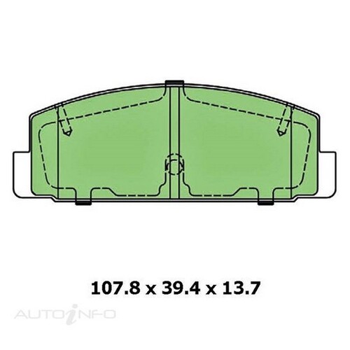 New Genuine PROTEX Brake Pad - Rear #DB1760CP