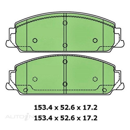 New Genuine PROTEX Brake Pad - Front #DB1765CP