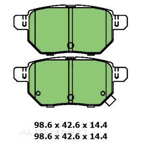 New Genuine PROTEX Brake Pad - Rear #DB1786CP