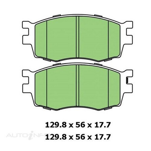 New Genuine PROTEX Brake Pad #DB1787CP