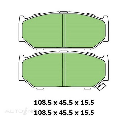 New Genuine PROTEX Brake Pad - Front #DB1818CP