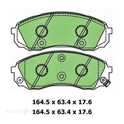 New Genuine PROTEX Ultra Brake Pad #DB1940CP