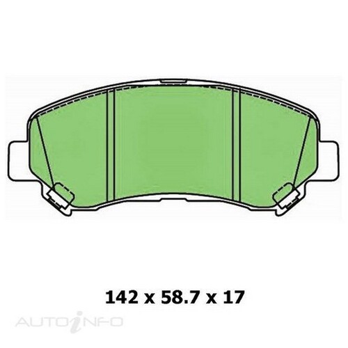 New Genuine PROTEX Brake Pad #DB1946CP