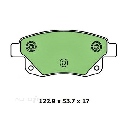 New Genuine PROTEX Ultra Brake Pad - Rear #DB1968CP