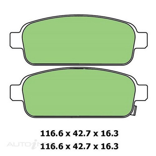 New Genuine PROTEX Brake Pad - Rear #DB1990CP