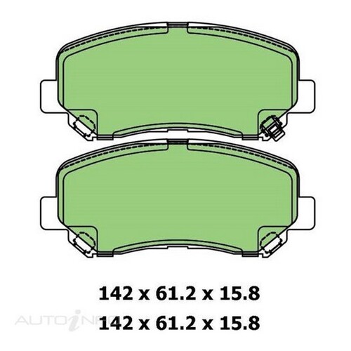 New Genuine PROTEX 4WD Disc Pad Set #DB2226F