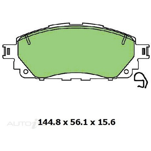 New Genuine PROTEX Disc Pad Set #DB2396CP