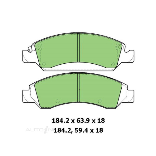 New Genuine PROTEX Disc Pad Set #DB3165CP