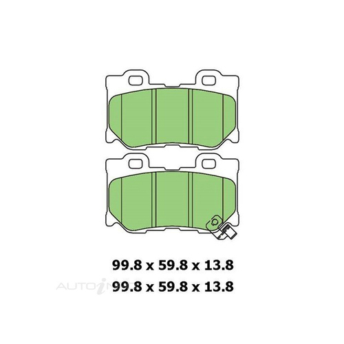 New Genuine PROTEX Disc Pad Set #DB3181CP