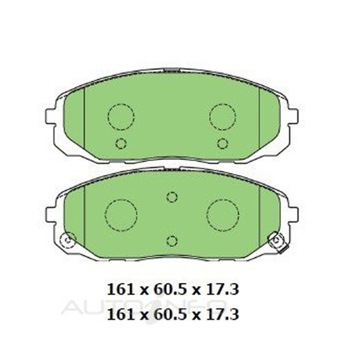 New Genuine PROTEX Ultra Brake Pad #DB3215CP