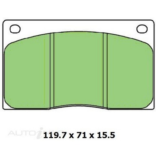 New Genuine PROTEX Brake Pad #DB585UP