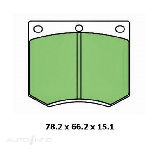 New Genuine PROTEX Brake Pad - Front #DB625CP