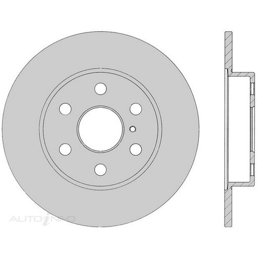 New Genuine PROTEX Rotor - Rear #DR034
