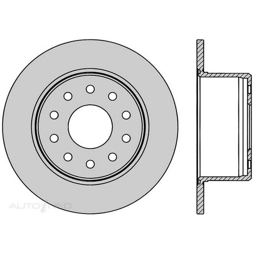 New Genuine PROTEX Rotor - Rear #DR036B