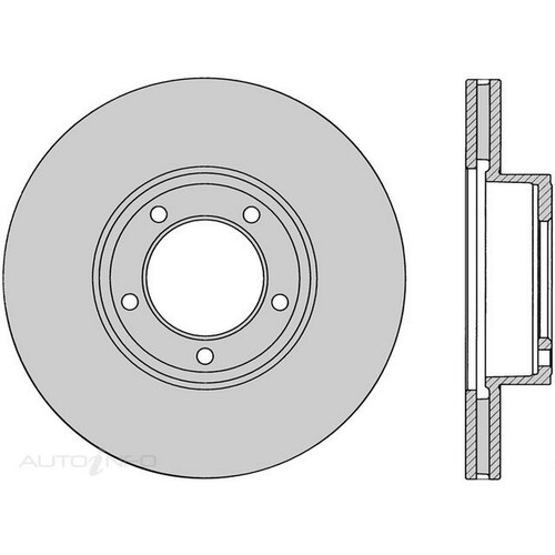 New Genuine PROTEX Rotor - Front #DR076