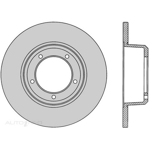 New Genuine PROTEX Rotor - Front #DR087
