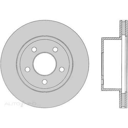 New Genuine PROTEX Rotor - Front #DR096
