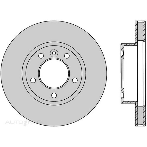 New Genuine PROTEX Rotor - Front #DR098