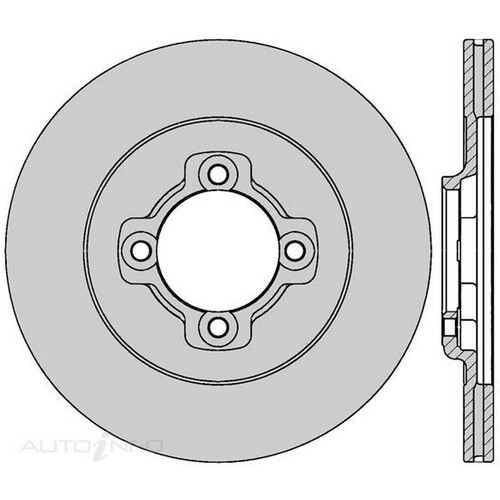 New Genuine PROTEX Rotor - Front #DR101