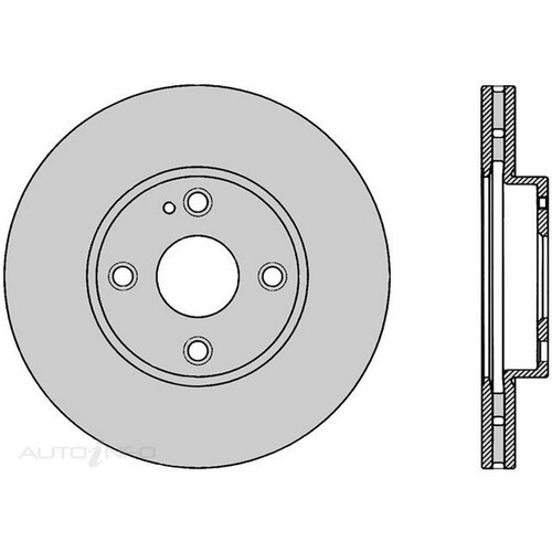 New Genuine PROTEX Rotor - Front #DR1038