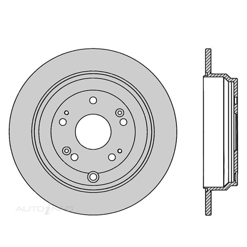 New Genuine PROTEX Disc Rotor #DR1058
