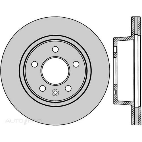 New Genuine PROTEX Rotor - Rear #DR108