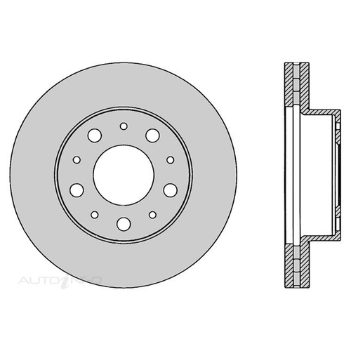 New Genuine PROTEX Disc Rotor #DR1117