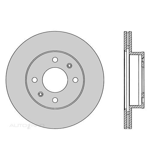 New Genuine PROTEX Disc Rotor #DR1126