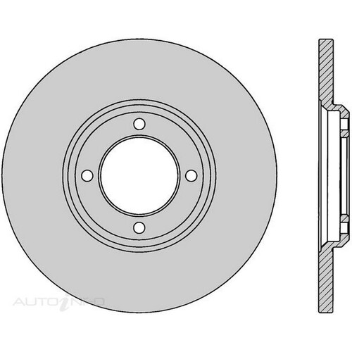 New Genuine PROTEX Rotor - Front #DR113