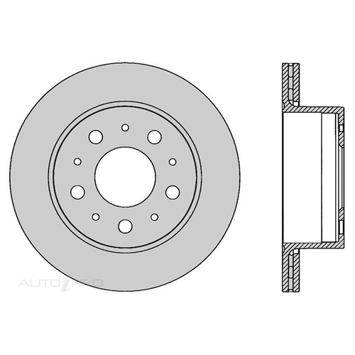New Genuine PROTEX Disc Rotor #DR1139
