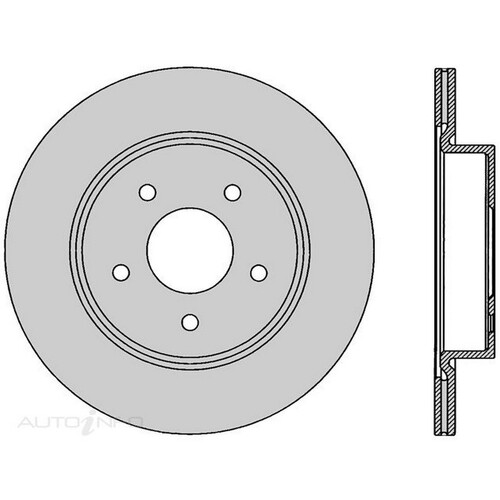 New Genuine PROTEX Disc Rotor #DR1176