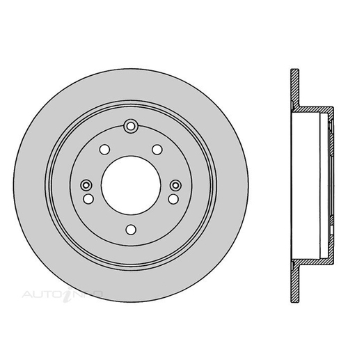 New Genuine PROTEX Disc Rotor #DR1186