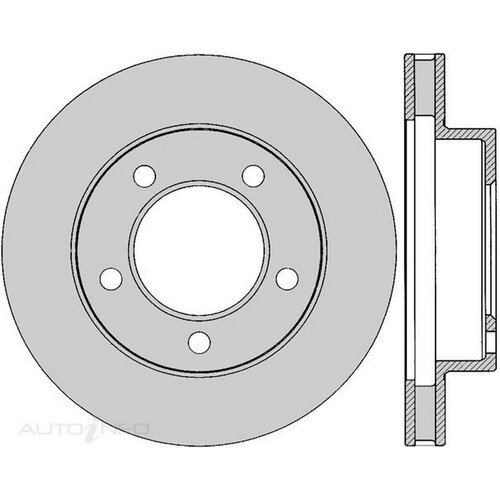 New Genuine PROTEX Rotor - Front #DR121