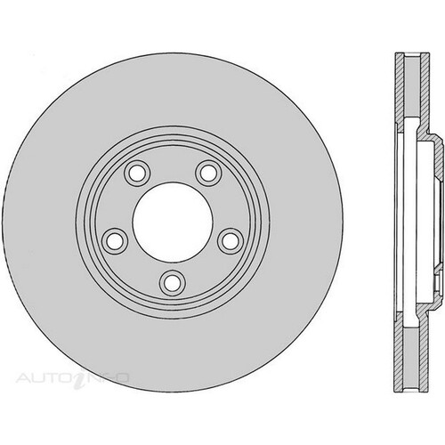 New Genuine PROTEX Rotor - Front #DR12121