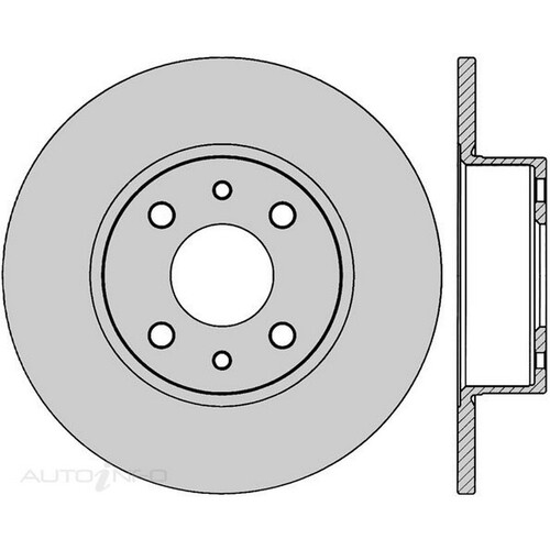 New Genuine PROTEX Rotor - Rear #DR12138