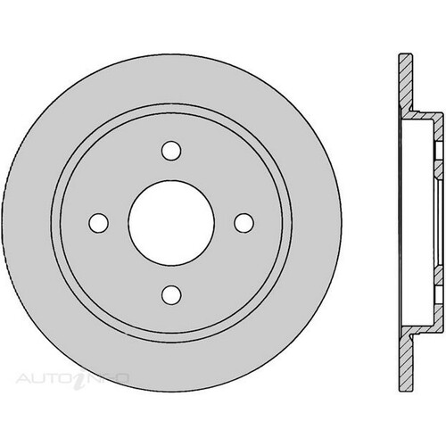 New Genuine PROTEX Rotor - Rear #DR12241