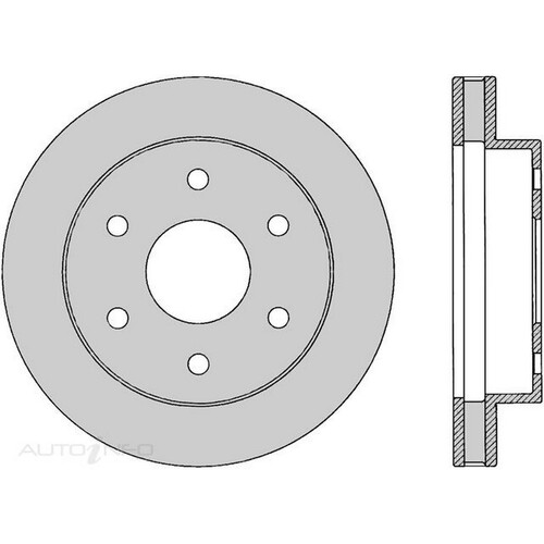 New Genuine PROTEX Rotor - Front #DR12249
