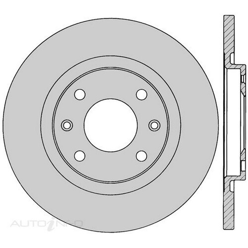 New Genuine PROTEX Rotor - Front #DR12302