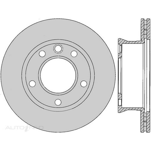 New Genuine PROTEX Rotor - Front #DR12305