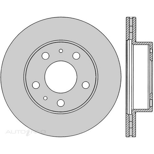 New Genuine PROTEX Rotor - Front #DR12315