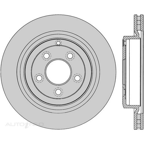 New Genuine PROTEX Rotor - Rear #DR12317