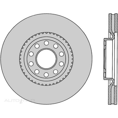 New Genuine PROTEX Rotor - Front #DR12327