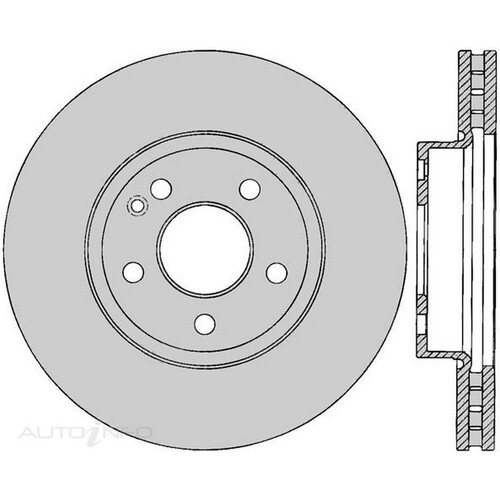 New Genuine PROTEX Rotor - Front #DR12328