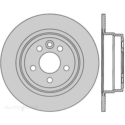New Genuine PROTEX Rotor - Rear #DR12329